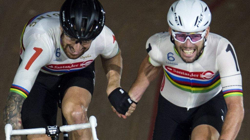 Bradley Wiggins and Mark Cavendish