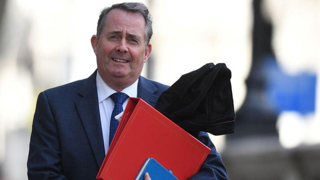 Liam Fox Secretary of State for International Trade