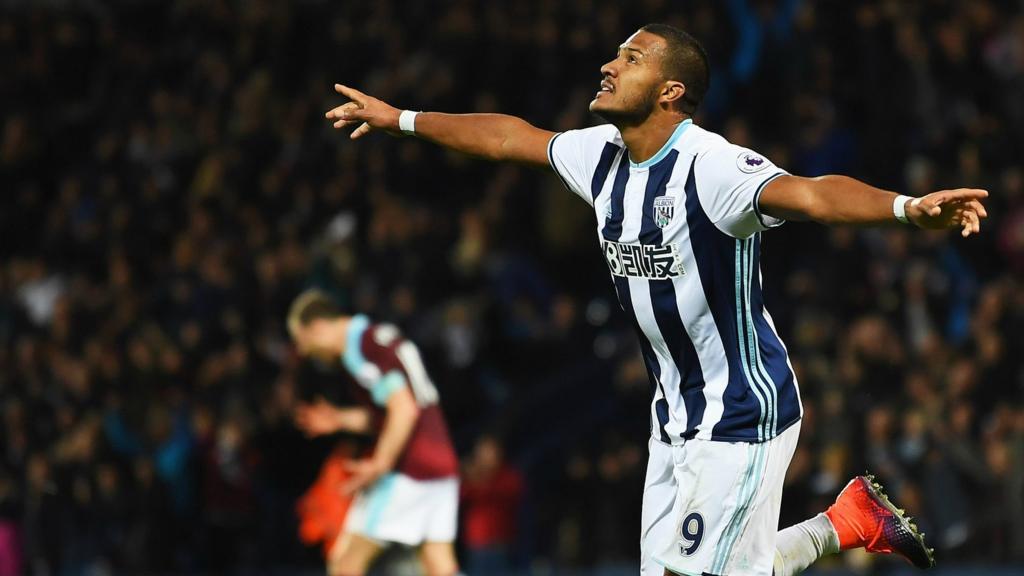 Salomon Rondon celebrates