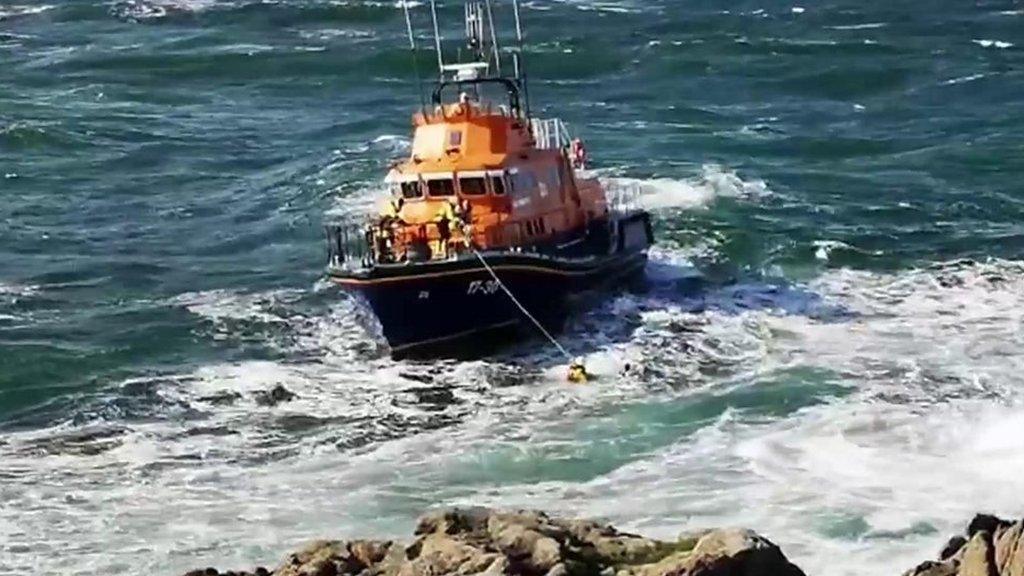 RNLI rescue off Portstewart on 25 September 2020