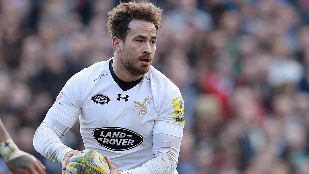 Danny Cipriani in action for Wasps