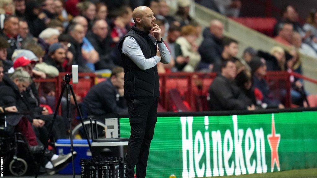 Charlton manager Ben Garner