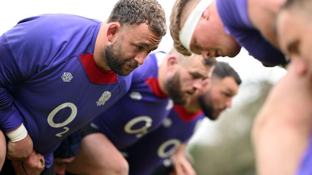 Will Stuart trains with Luke Cowan-Dickie and Ellis Genge