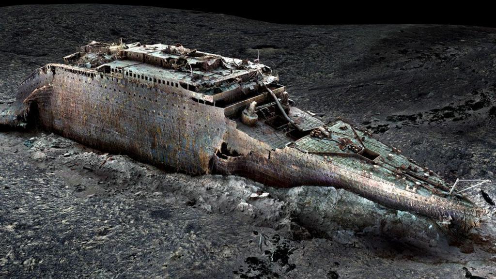 Titanic scan reveals ground-breaking details of ship’s final hours