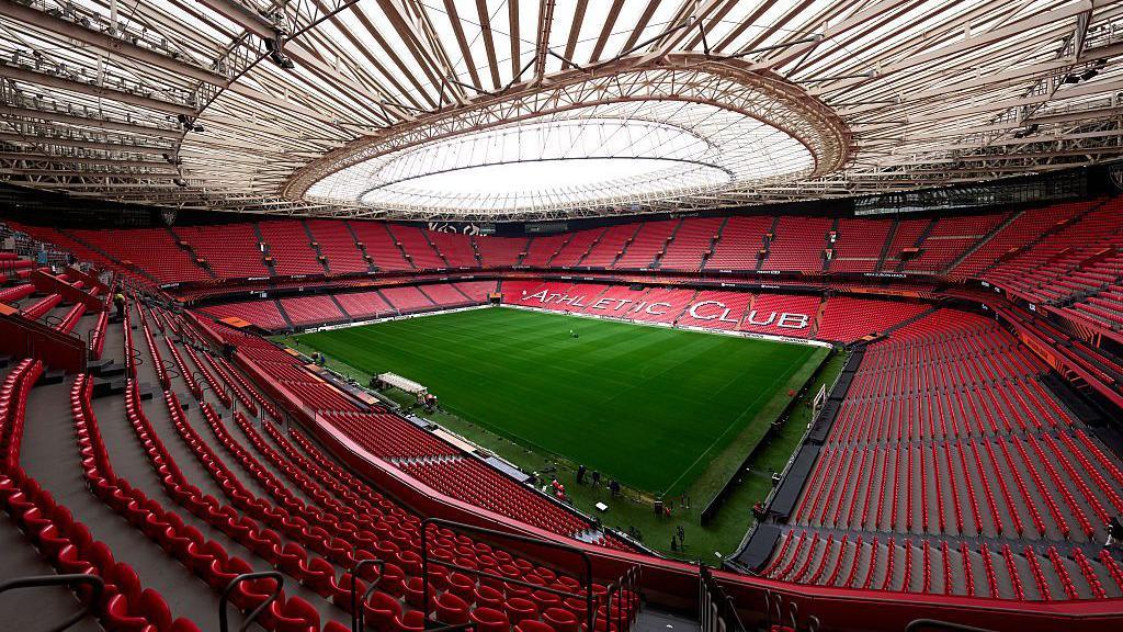 San Mamés Stadium.