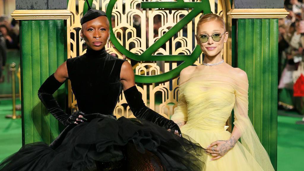 Cynthia Erivo and Ariana Grande.