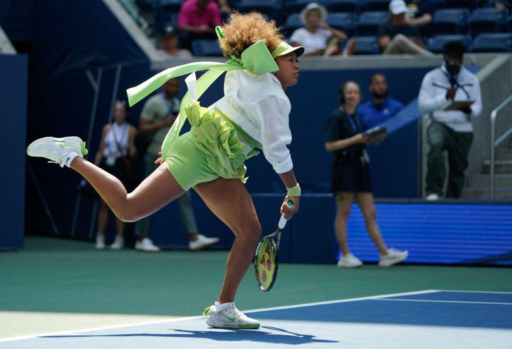 Naomi Osaka at the 2024 US Open 