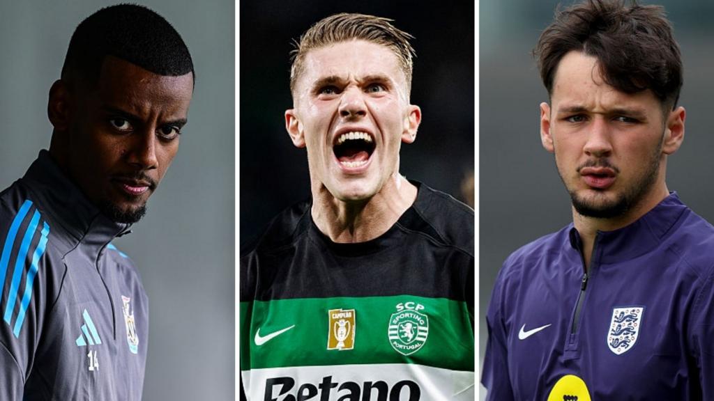 Alexander Isak, Viktor Gyokeres, James Trafford