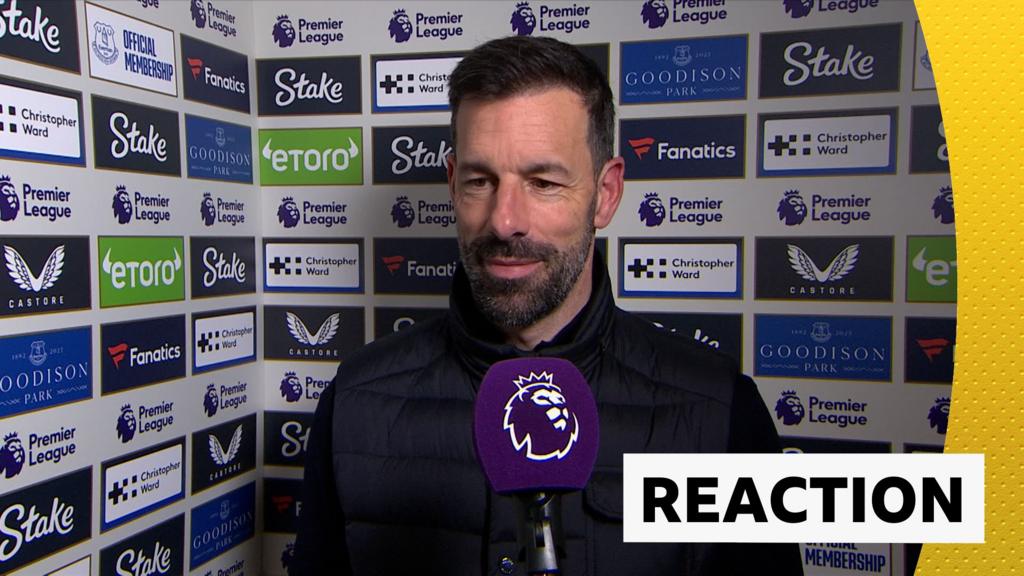 'A hard one to take' - Van Nistelrooy reflects on big loss to Everton