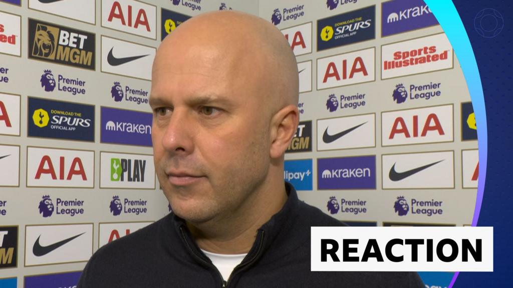 Arne Slot post-match interview: Tottenham Hotspur 1-2 Liverpool - BBC