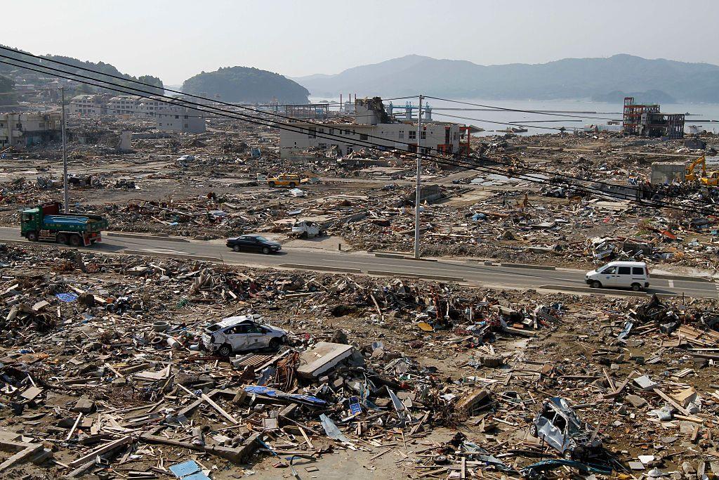 The aftermath of the 2011 earthquake