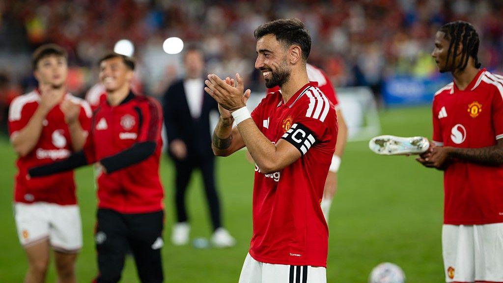 Manchester United skipper Bruno Fernandes