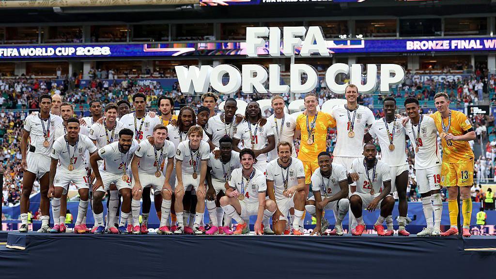 Every member of England's 2026 World Cup squad