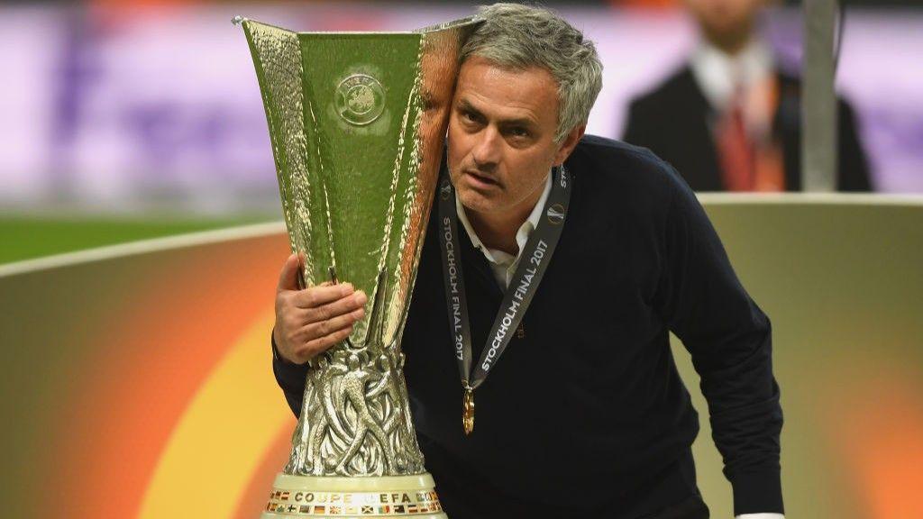 Jose Mourinho after Manchester United had beaten Ajax in the 2017 Europa League final