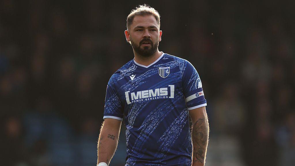 Bradley Dack in action for Gillingham