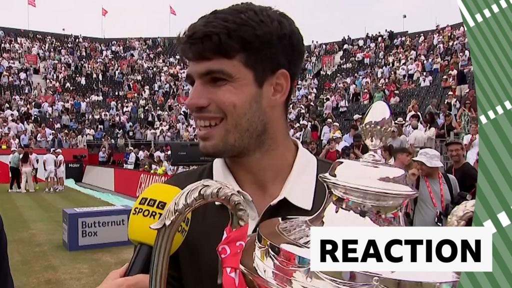 Alcaraz 'proud' of Queen's final performance