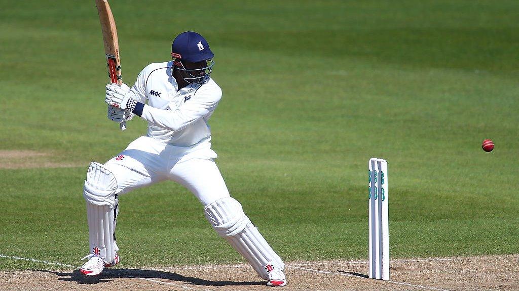 Warwickshire all-rounder Keith Barker