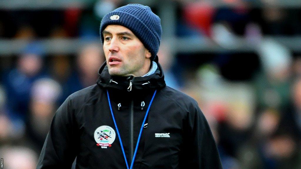 Karl Lacey pictured ahead of Kilcoo's defeat by Scotstown