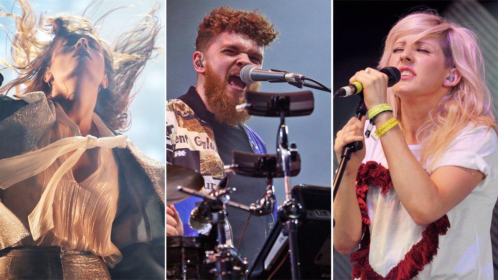 Florence + The Machine, Jack Garratt and Ellie Goulding