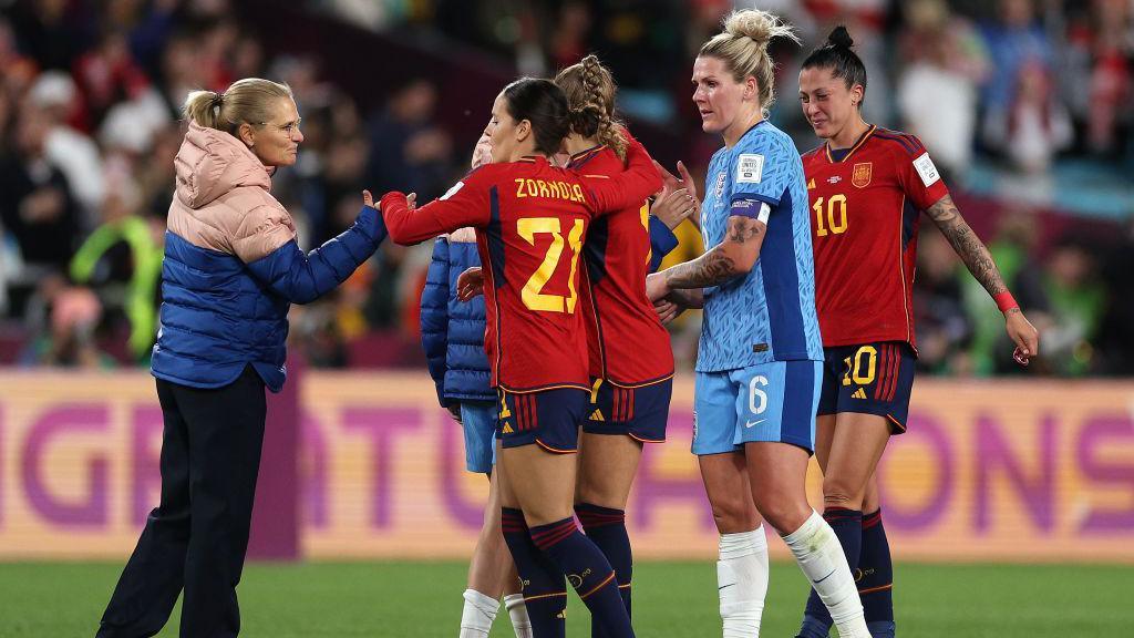 Spain and England after the 2023 Women's World Cup final