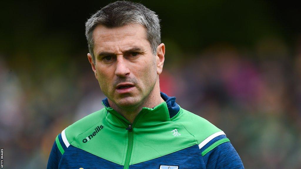 Then Fermanagh boss Rory Gallagher pictured during the 2018 Ulster final