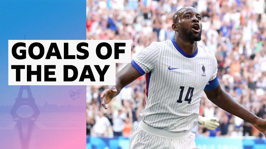 'What a strike!' - watch the best goals from day four at Paris 2024