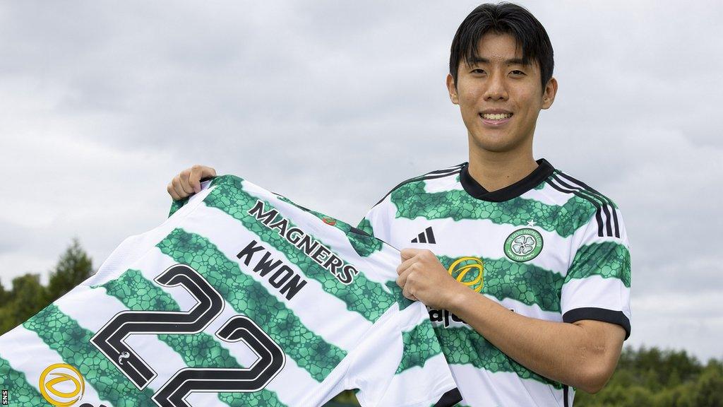 Celtic midfielder Kwon Hyeok-kyu