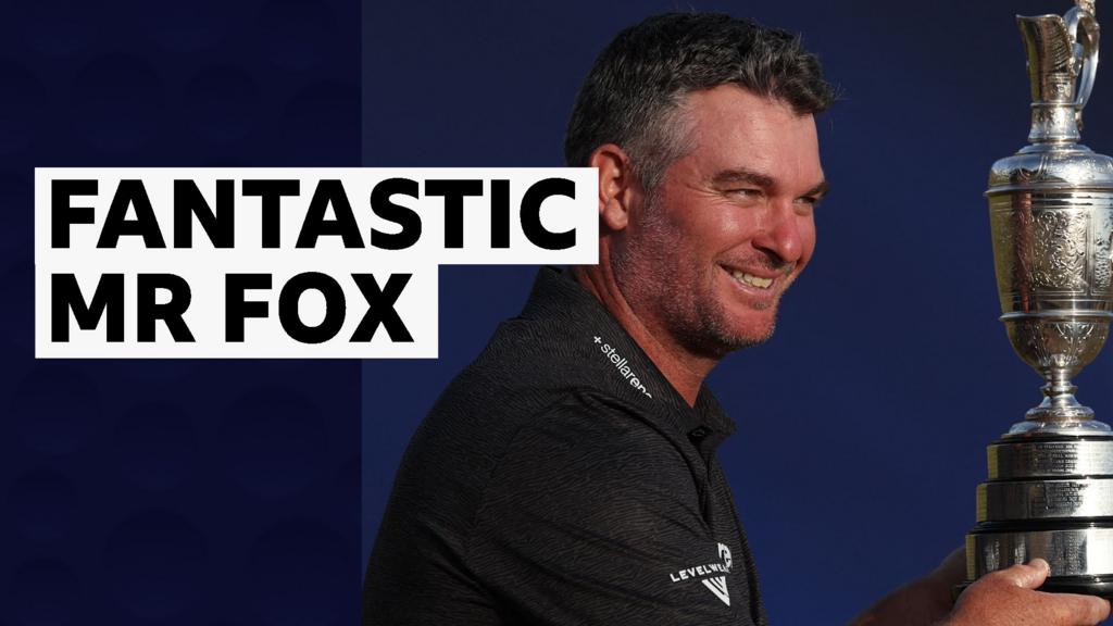 'What a way to take it' - best of Fox's winning final round at The Open