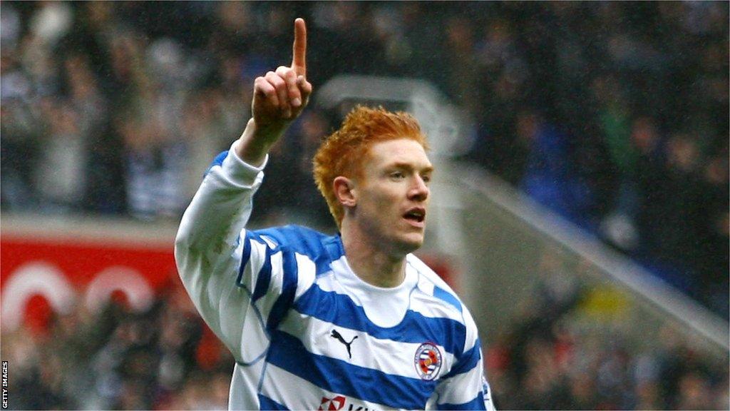 Dave Kitson celebrating when playing for Reading