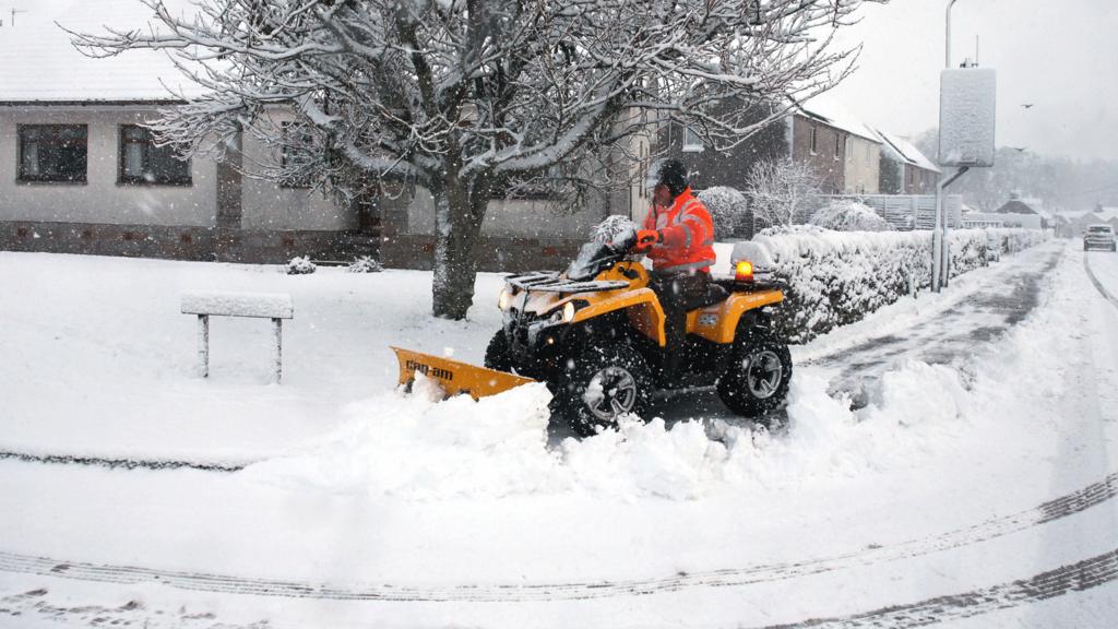 Snow in Perthshire