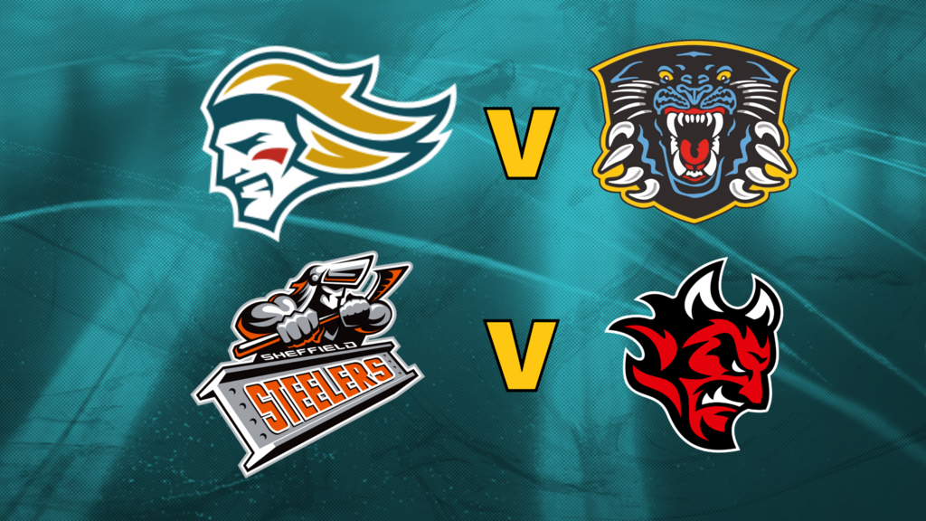 Belfast Giants v Nottingham Panthers and Sheffield Steelers v Cardiff Devils 
