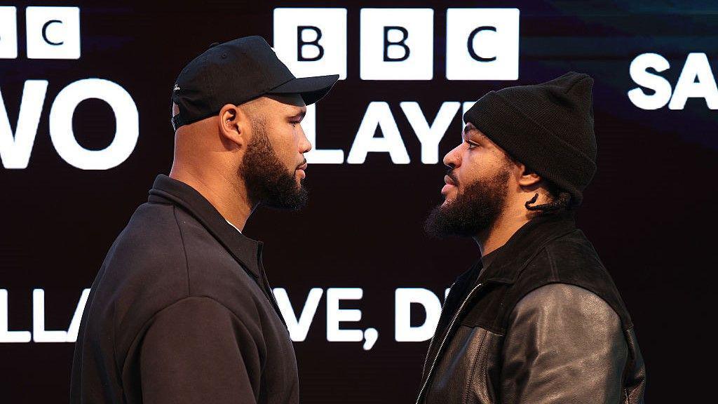 Frazer Clarke (L) and Jeamie 'TKV' Tshikeva (R)