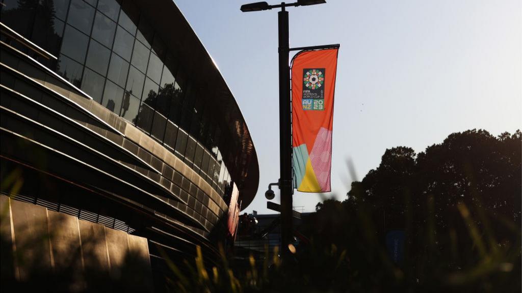 Outside Sydney Football Stadium