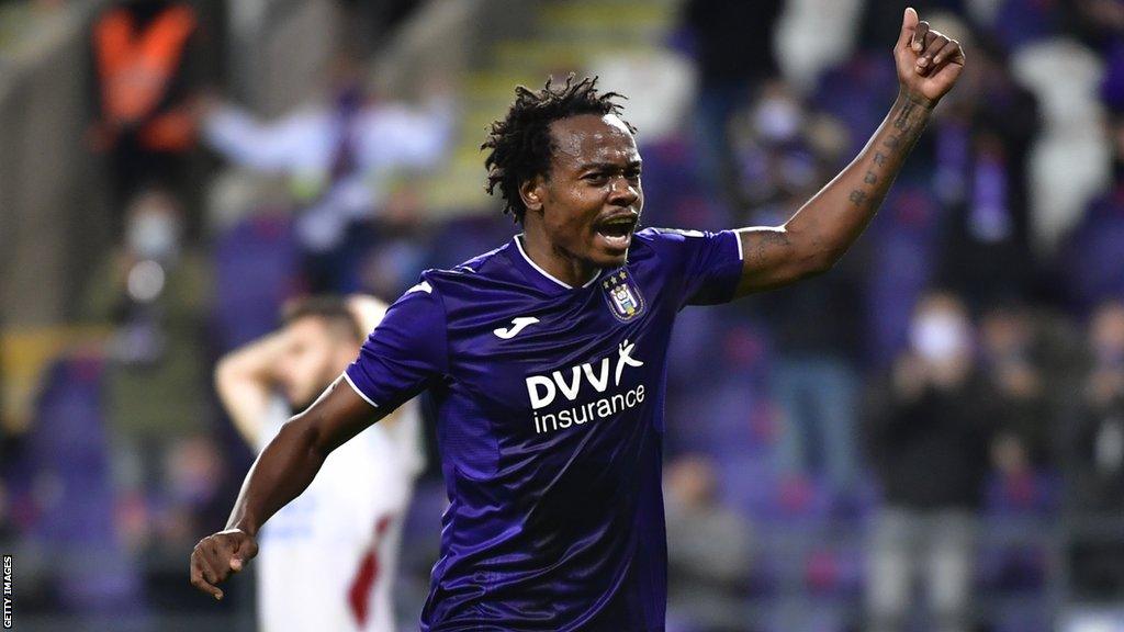 South Africa forward Percy Tau