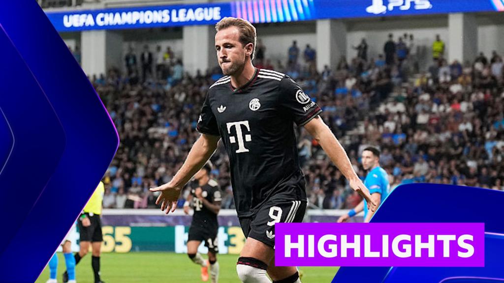 Champions League Highlights: Pafos 1-5 Bayern Munich