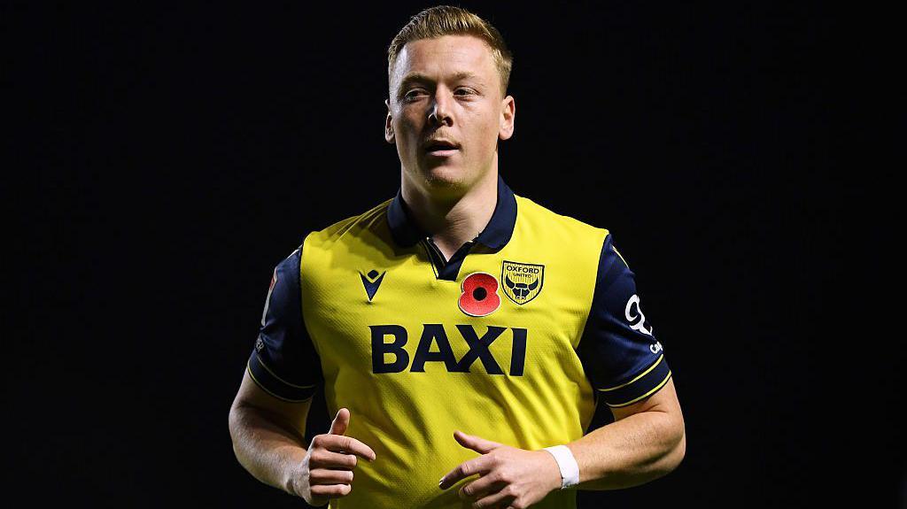 Brian De Keersmaecker in action for Oxford United 