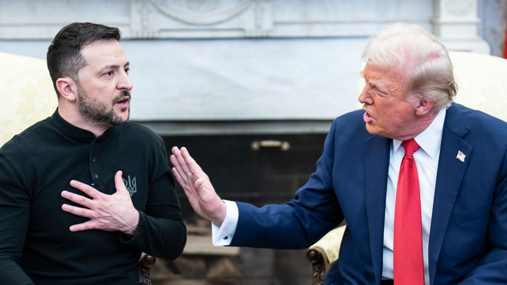 Zelensky and Trump
