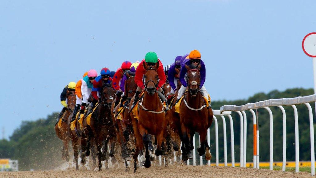 Runners at Newcastle races