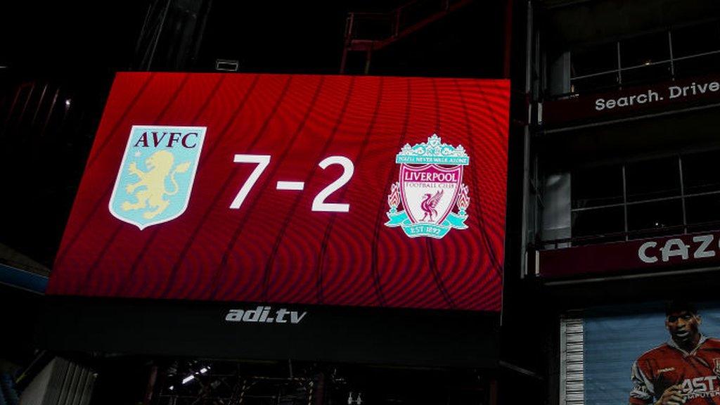 7-2 Aston Villa Liverpool