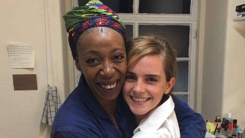 Emma Watson and Noma Dumezweni