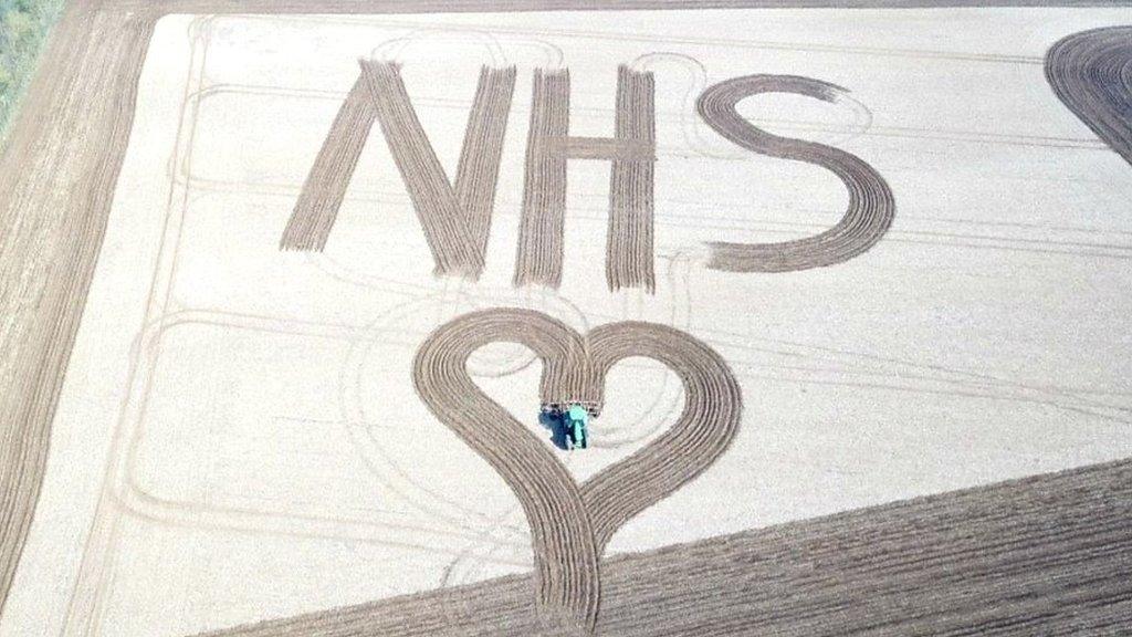 NHS in field