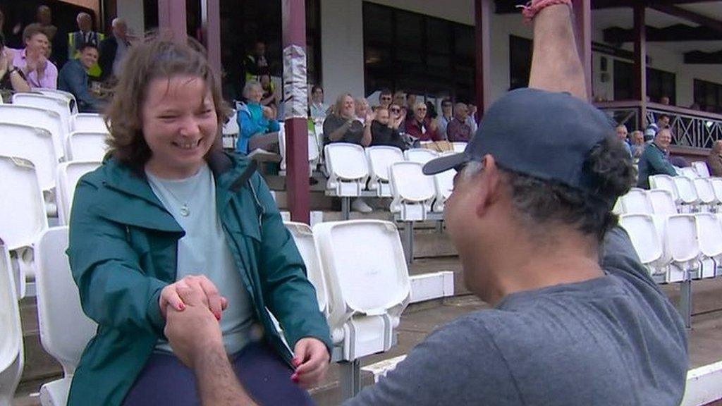 Proposal at Northampton County Ground