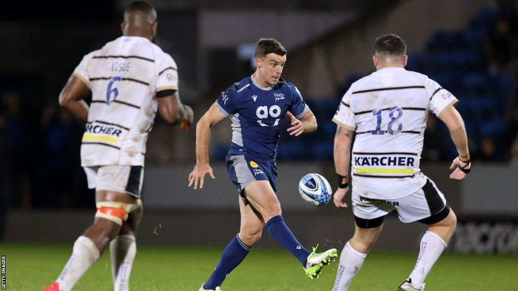 George Ford playing for Sale v Gloucester