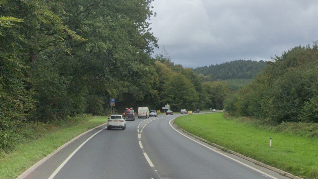 The A38 between Bodmin and Dobwalls