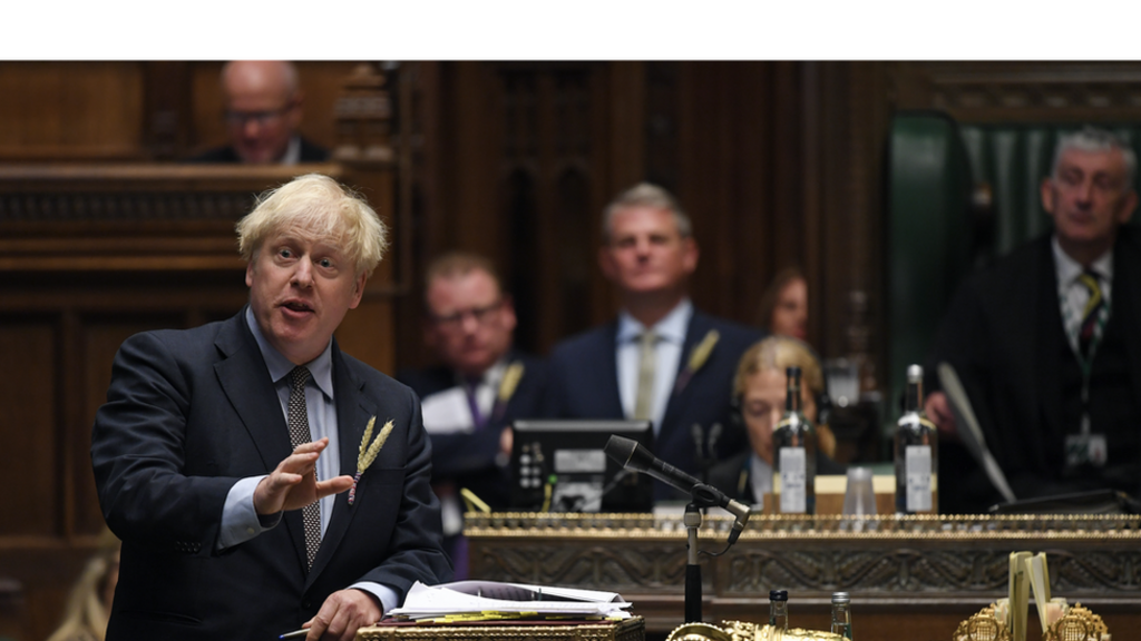 Boris Johnson at PMQs