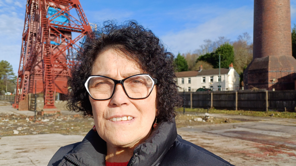 Sian James at Blaenant Colliery which is now a museum