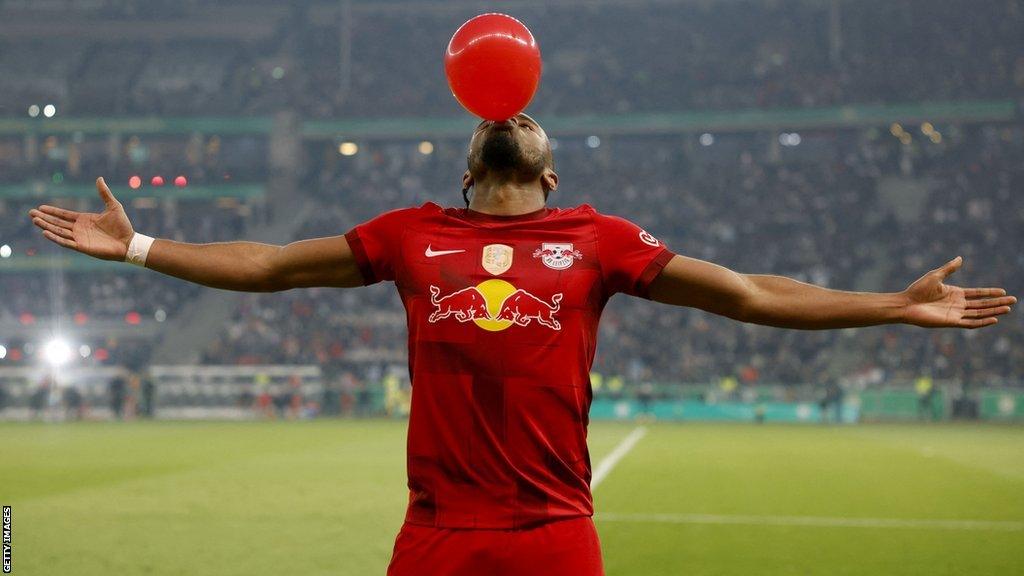 Leipzig forward Christopher Nkunku