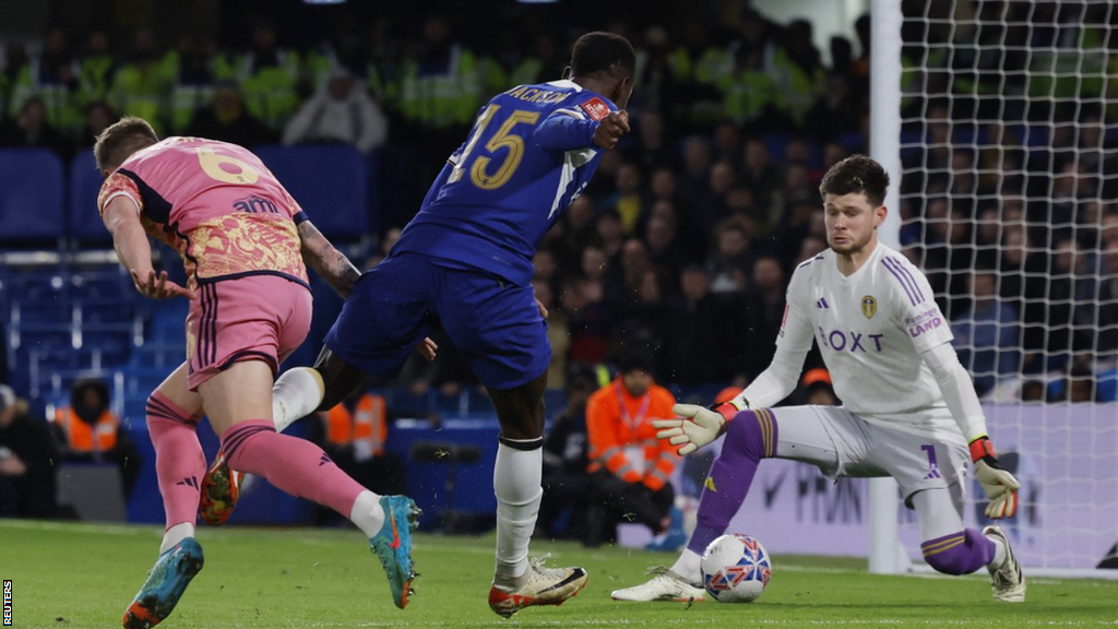 Nicolas Jackson scores for Chelsea