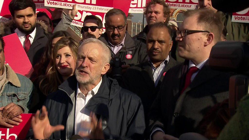 Jeremy Corbyn in Stoke