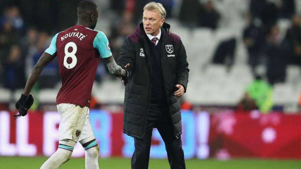 Kouyate and Moyes